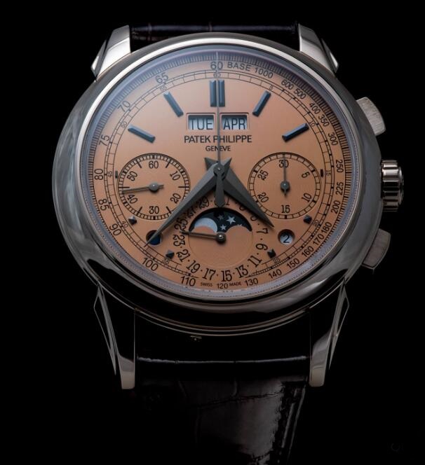 Cheapest Patek Philippe Perpetual Calendar 5270 Watches Prices Replica 5270G unique piece salmon dial